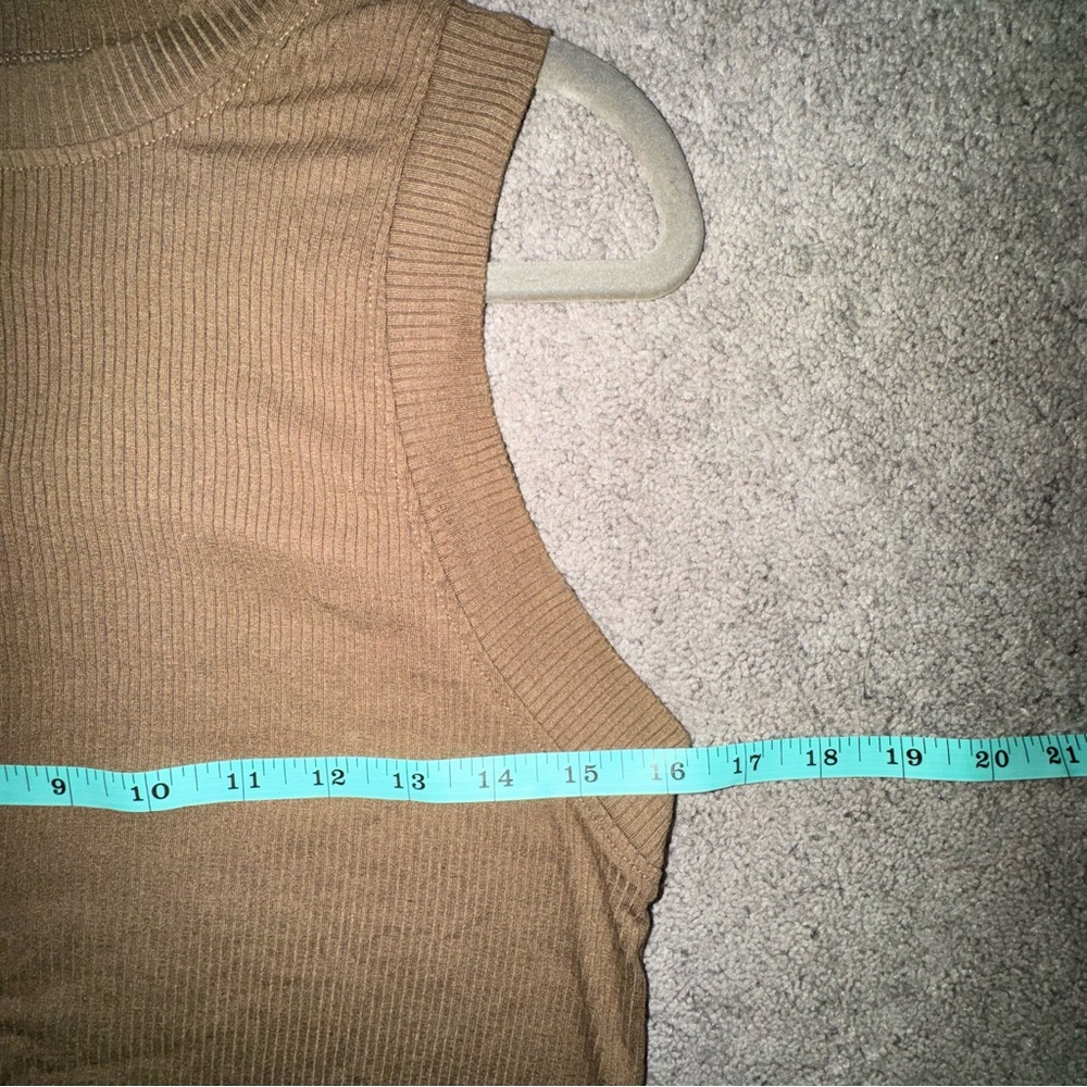 RVCA Lemmon mini dress in vintage green (brown/tan) M - Picture 11 of 12